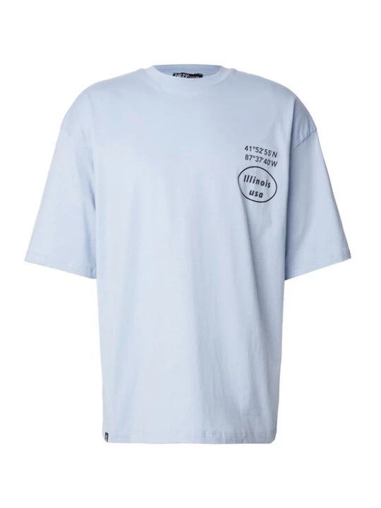 Foto van product 2Y Premium Shirt pastelblauw / lichtblauw / donkerlila / lichtroze
