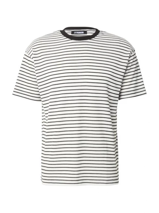 Foto van product 2Y Premium Shirt zwart / wit