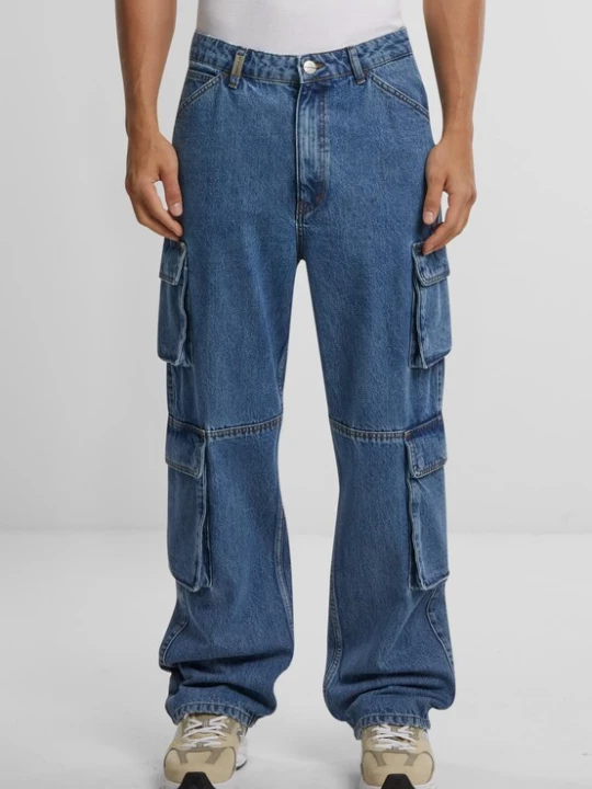 Foto van product 2Y Studios Cargojeans 'Aidan' blauw