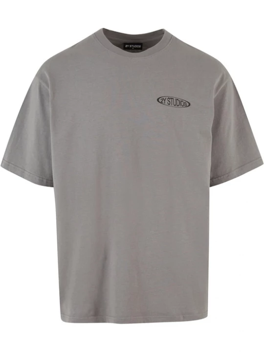 Foto van product 2Y Studios Shirt 'Introspect' blauw / grijs / zwart / wit