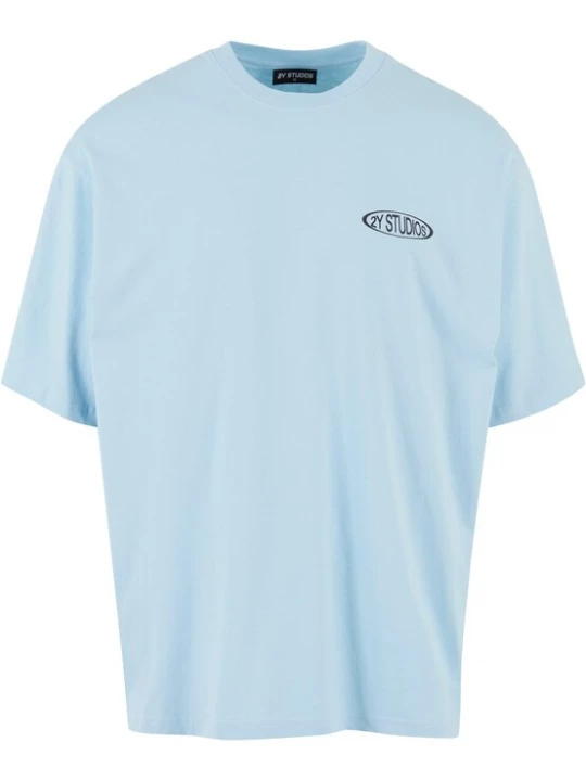Foto van product 2Y Studios Shirt 'Introspect' blauw / navy / lichtblauw / wit