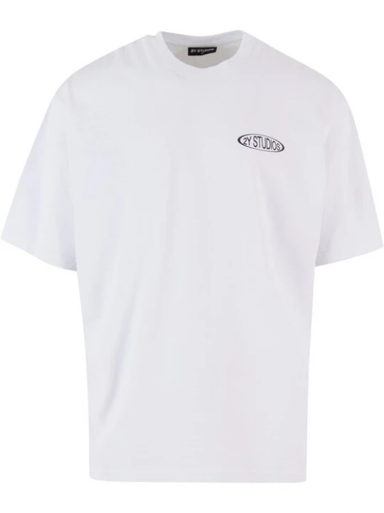 Foto van product 2Y Studios Shirt 'Introspect' blauw / zwart / wit