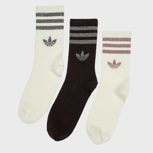 Foto van product 3 PACK - 3-Stripes Glitter Crew Socks adidas Originals