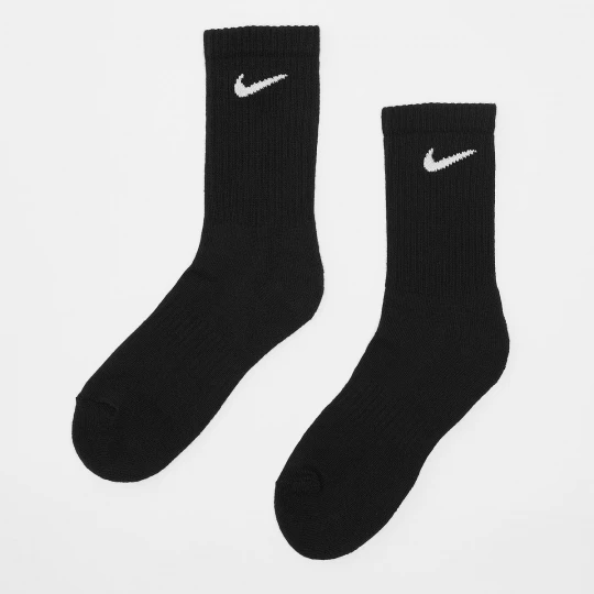 Foto van product 3 PACK - Everyday Cushioned Training Crew Socks Nike zwart