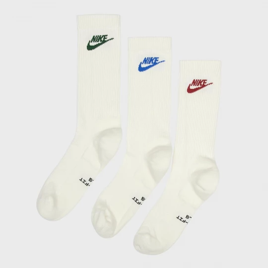 Foto van product 3 PACK - Everyday Elevated Crew Socks Nike beżowy