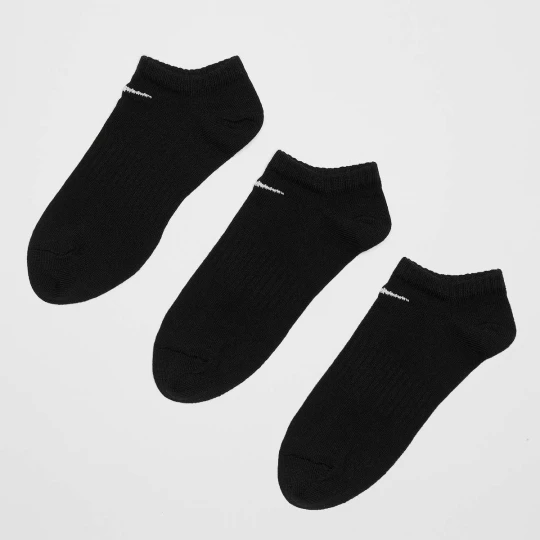 Foto van product 3 PACK - Everyday Lightweight Training No-Show Socks Nike zwart