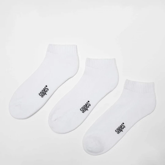 Foto van product 3 PACK - LoCut Socks SNIPES wit