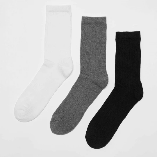 Foto van product 3 PACK - Small Logo Essential Crew Socks SNIPES