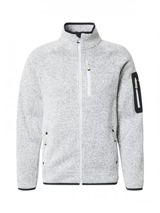 Foto van product 4F Funktionele fleece-jas grijs gemêleerd / zwart