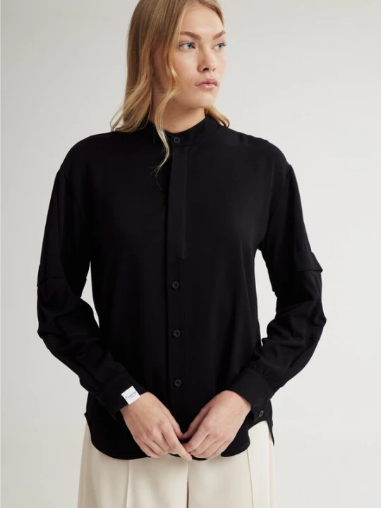Foto van product 4TAILORS Blouse zwart