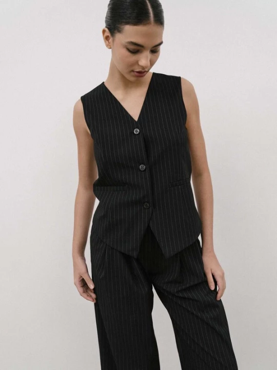 Foto van product 4TAILORS Bodywarmer zwart