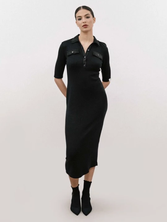 Foto van product 4TAILORS Jurk zwart