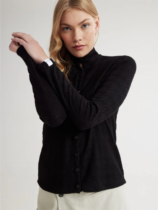 Foto van product 4TAILORS Shirt 'Banks' zwart