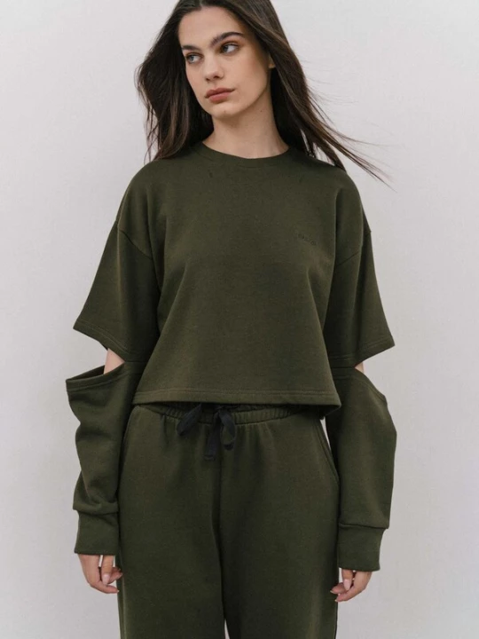 Foto van product 4TAILORS Sweatshirt groen