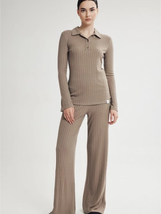 Foto van product 4TAILORS Top bruin