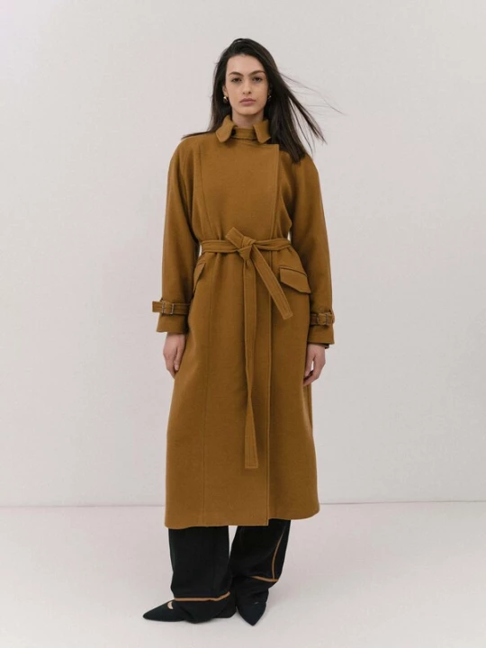 Foto van product 4TAILORS Tussenmantel 'Killer' bruin