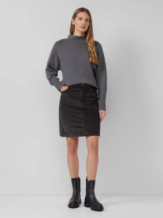 Foto van product 5-pocket corduroy rok s.Oliver grijs
