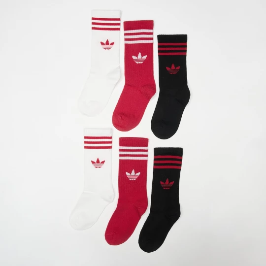 Foto van product 6 PACK - 3-Stripes Crew Socks adidas Originals