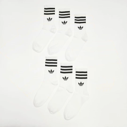 Foto van product 6 PACK - 3S CREW S white adidas Originals