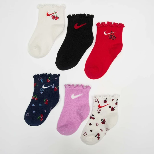 Foto van product 6 PACK - Cherry Infant Lightweight Ankle Socks Nike