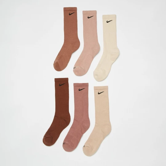 Foto van product 6 PACK - Everyday Cushion Crew Training Nike bruin