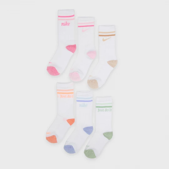 Foto van product 6 PACK - NHN Super Soft Marl Micro Nike wit