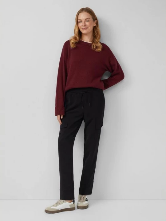 Foto van product 7 / 8 broek met decoratieve cargo-zakken s.Oliver zwart
