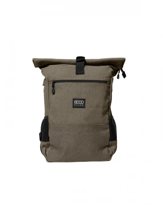 Foto van product 8000kicks Rugzak 'Everyday Hemp Backpack in Dark Green' spar
