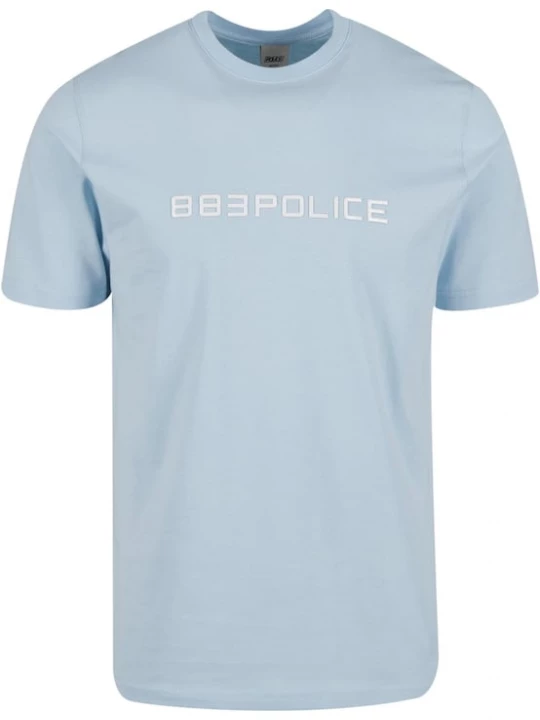 Foto van product 883Police Shirt 'Ockleton' lichtblauw / wit