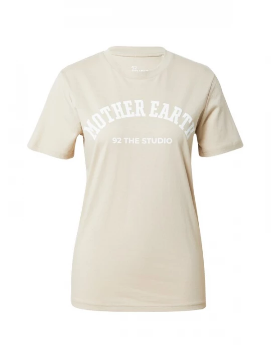 Foto van product 92 The Studio Shirt taupe / wit