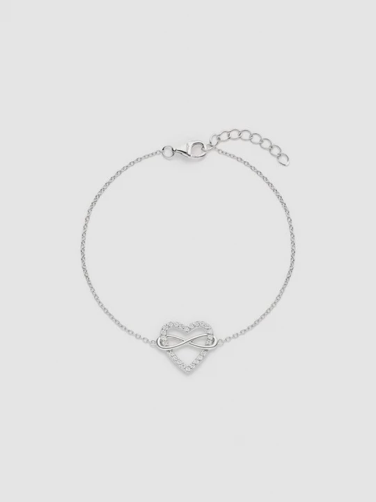 Foto van product 925 zilveren armband met hart detail s.Oliver