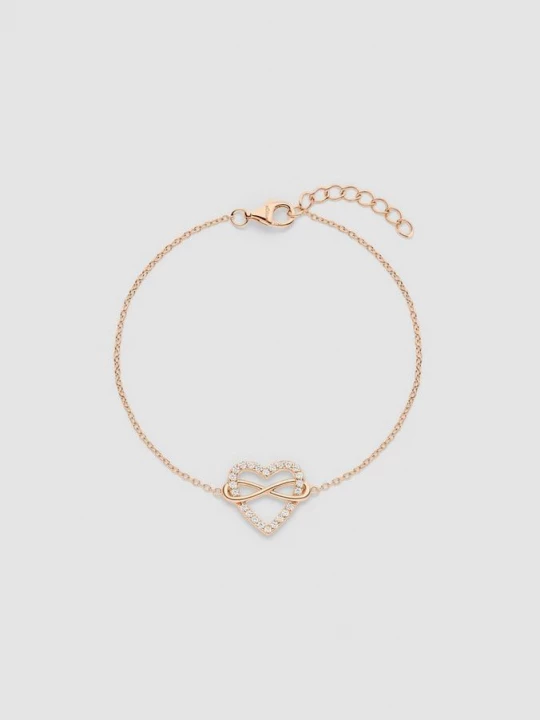 Foto van product 925 zilveren armband met hart detail s.Oliver