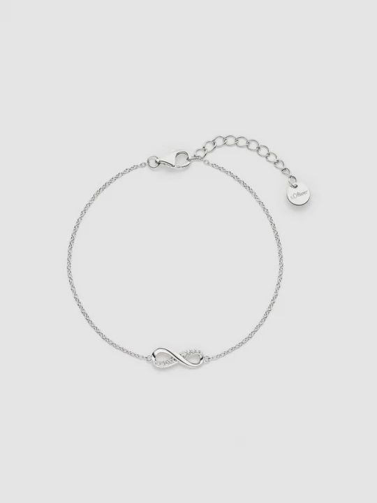 Foto van product 925 zilveren armband met oneindigheidssymbool s.Oliver