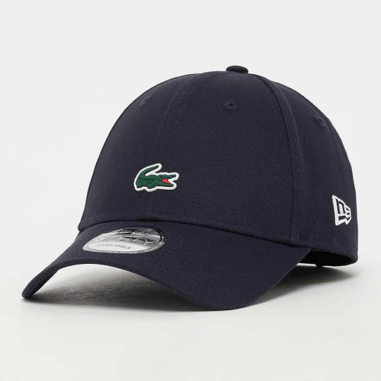 Foto van product 9FORTY Lacoste x New Era Plain Cotton Cap blauw