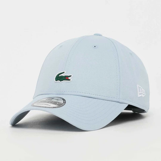 Foto van product 9FORTY Lacoste x New Era Plain Cotton Cap blauw