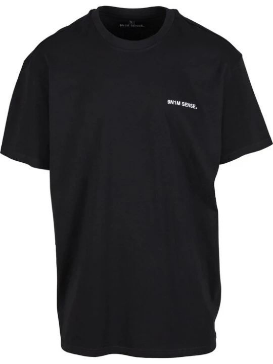 Foto van product 9N1M SENSE Shirt 'Essentials' zwart / wit