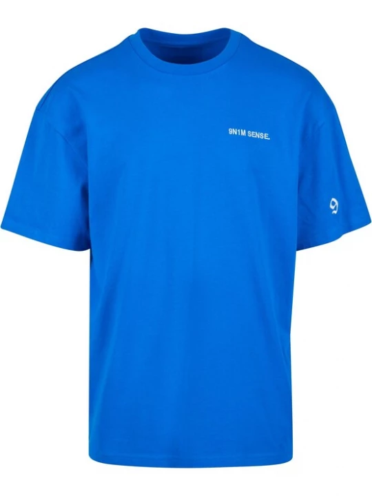 Foto van product 9N1M SENSE Shirt 'Sense Essential' kobaltblauw / wit