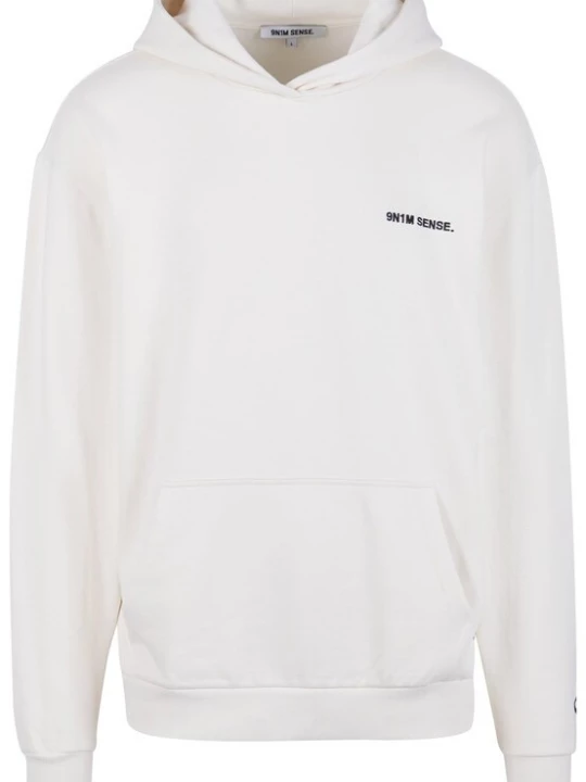 Foto van product 9N1M SENSE Sweatshirt 'Essential' zwart / offwhite