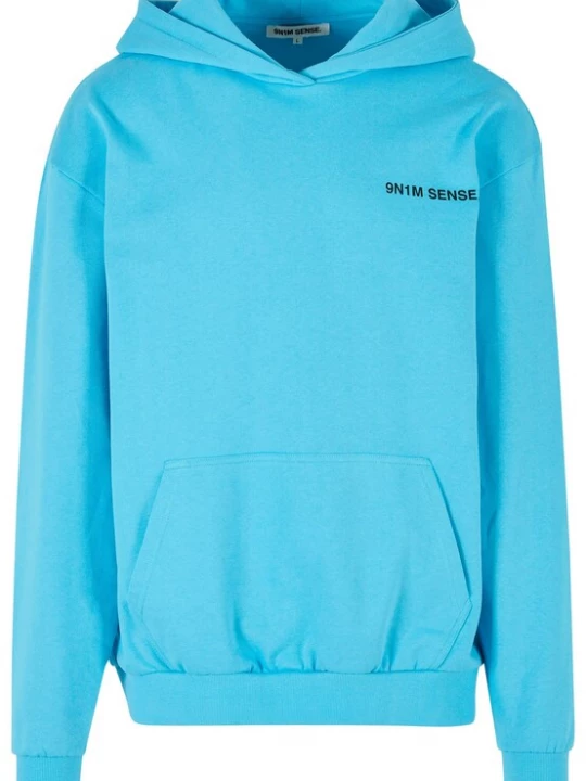 Foto van product 9N1M SENSE Sweatshirt 'When We Meet' aqua / zwart