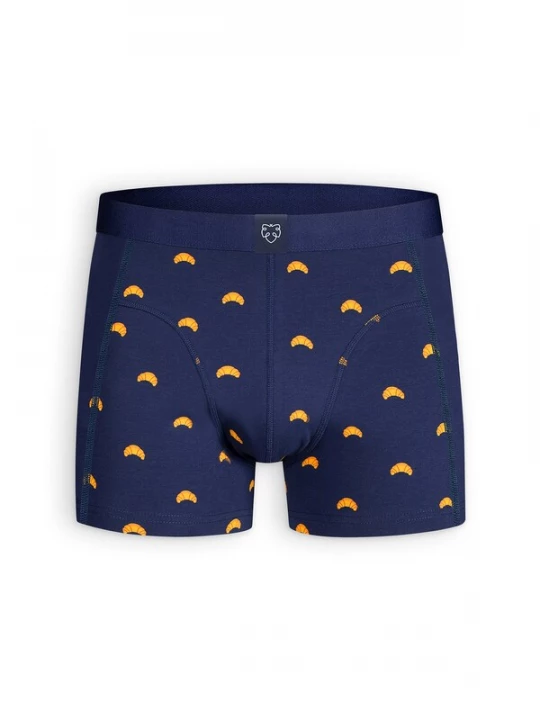 Foto van product A-dam Boxershorts navy / lichtbruin