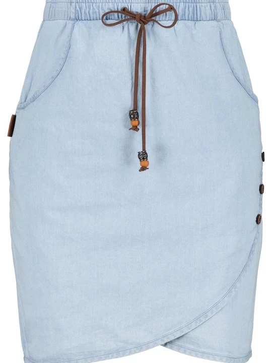 Foto van product A-lijn rok ALIFE & Kickin lichtblauw denim