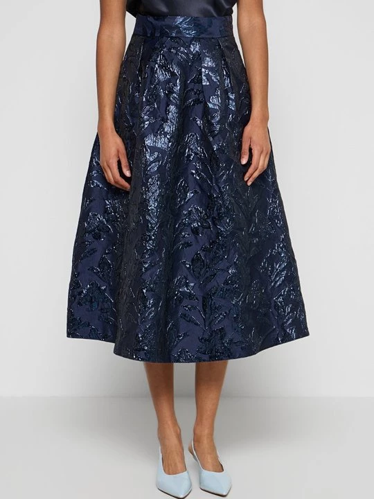 Foto van product A-lijn rok Apart Glamour donkerblauw