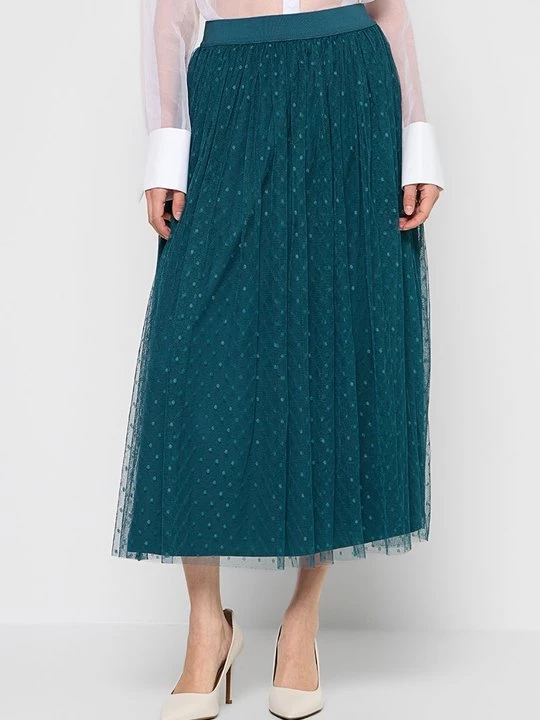 Foto van product A-lijn rok Apart Glamour groen
