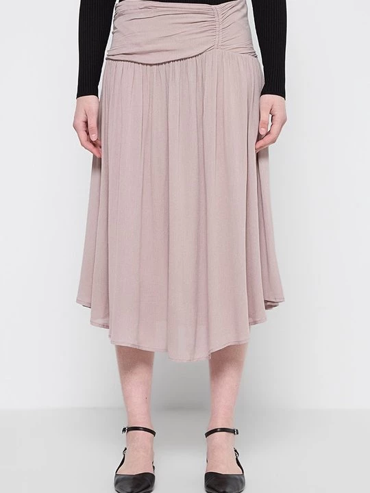 Foto van product A-lijn rok Apricot mauve