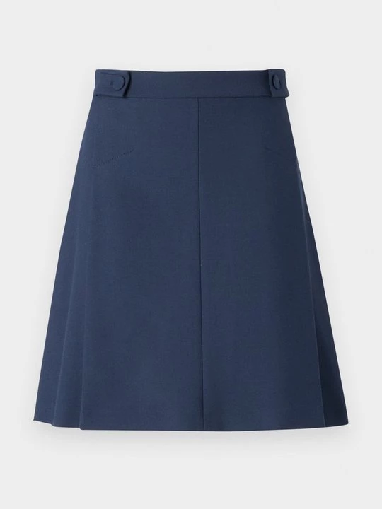 Foto van product A-lijn rok Boss donkerblauw