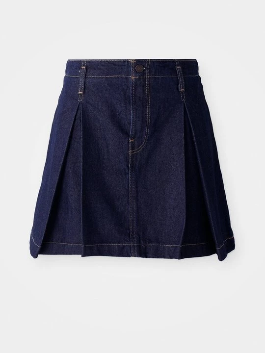 Foto van product A-lijn rok Calvin Klein Jeans donkerblauw denim