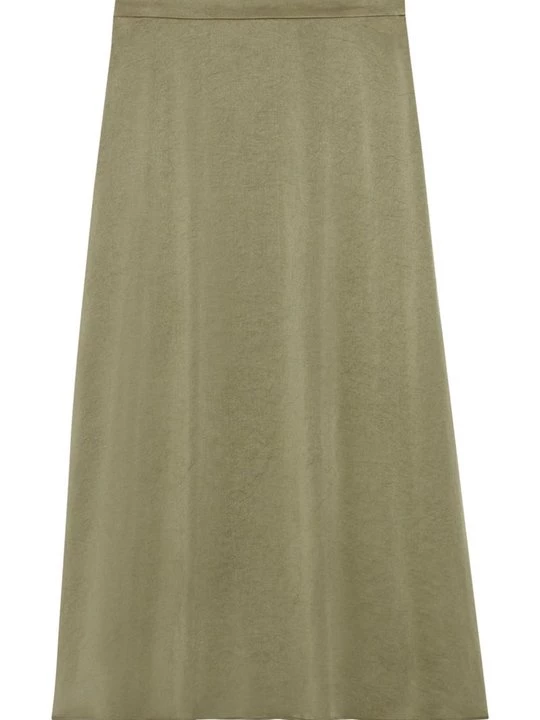 Foto van product A-lijn rok CLAUDIE PIERLOT lichtgroen