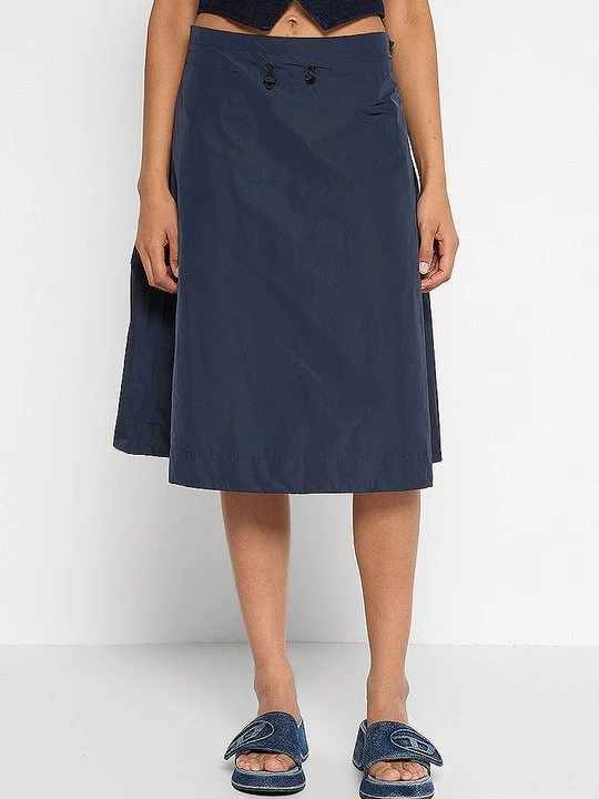 Foto van product A-lijn rok ECOALF donkerblauw