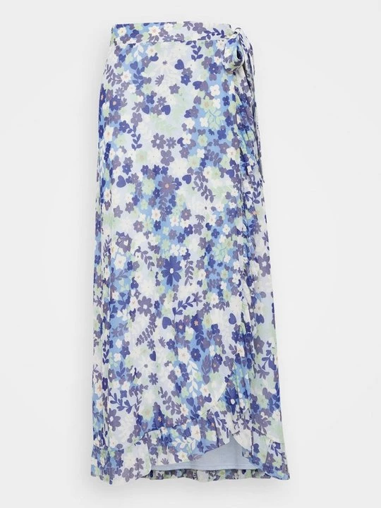 Foto van product A-lijn rok Fabienne Chapot blauw