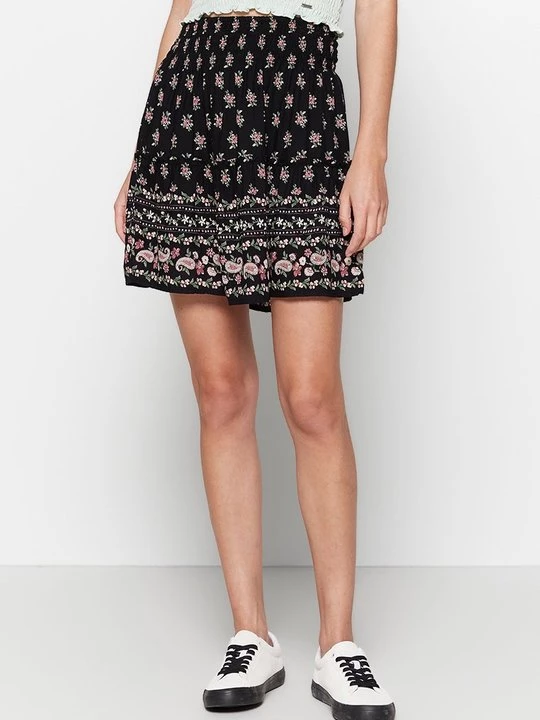 Foto van product A-lijn rok Hollister Co. zwart